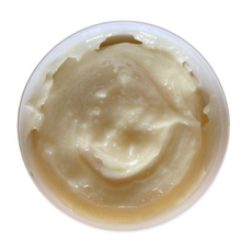 Load image into Gallery viewer, Creamy 100% raw unrefined mango butter perfect for nourishing dry skin, vegan, zero toxins, and additives bliss!