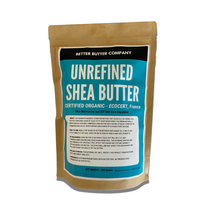 Better Butter Company - 100% Raw Unrefined Shea Butter - 500 Grams - Better Butter Company